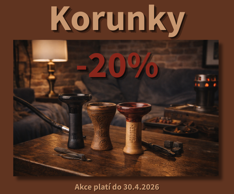 Akce-20% sleva na korunky