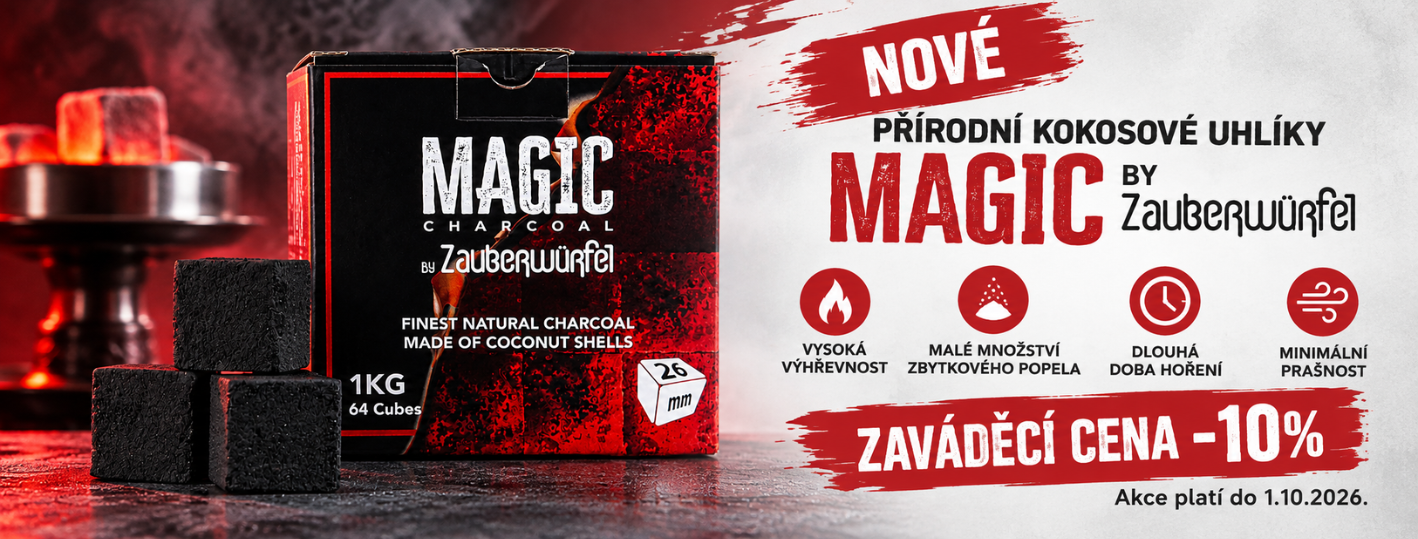 Nové přírodní uhlí Magic - zaváděcí cena -10%