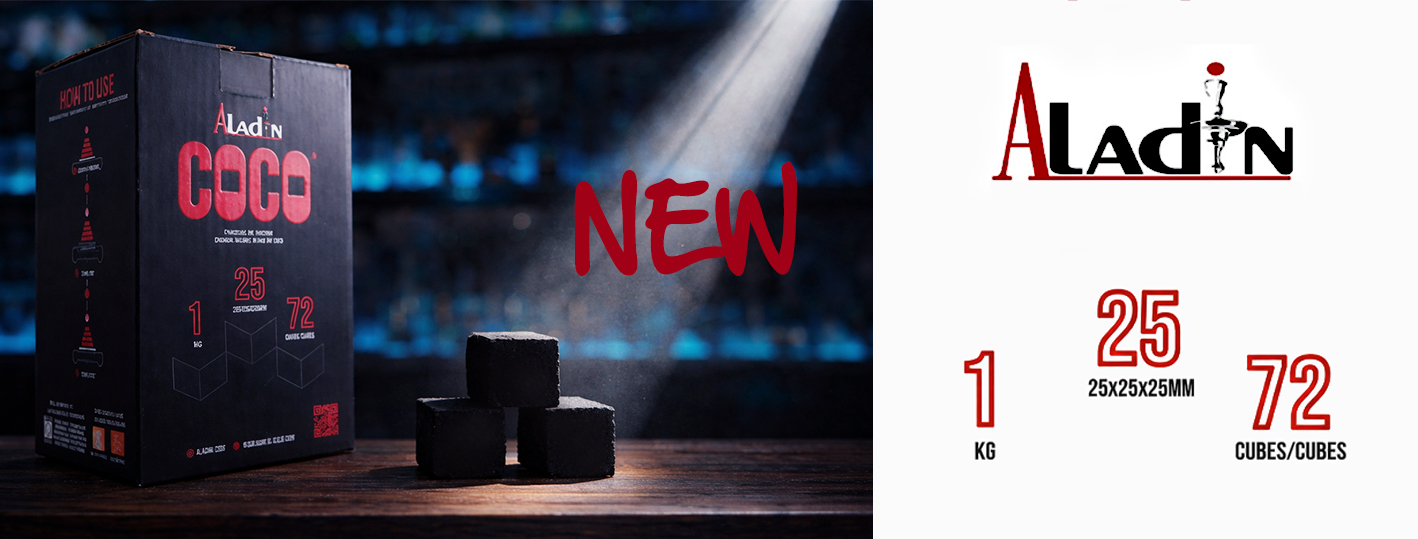 Nové uhlíky Aladin Coco 25 mm