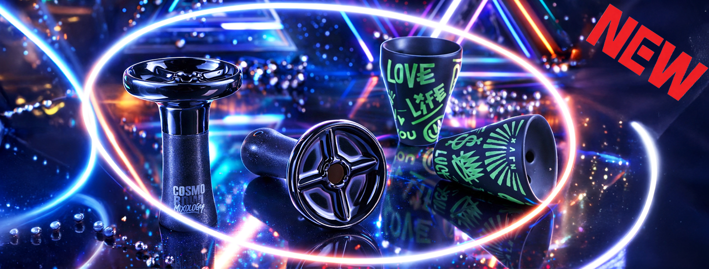 Nové korunky pro vodní dýmky