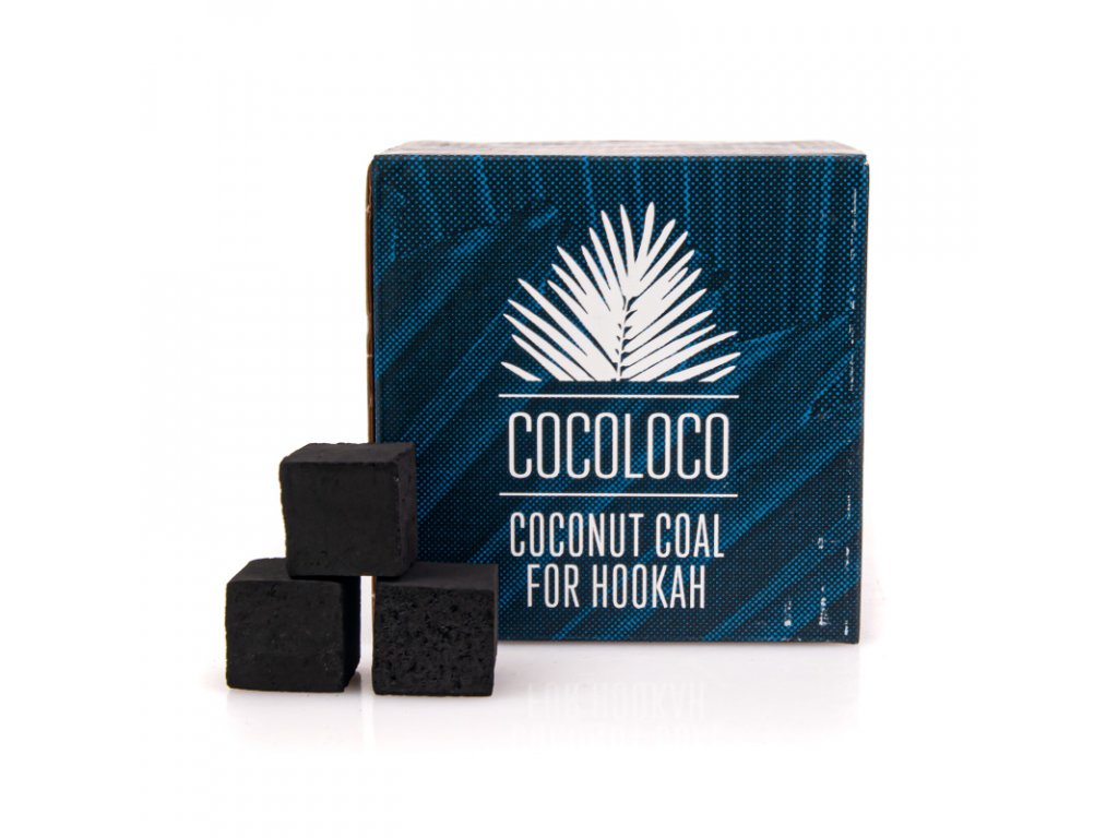 Uhlíky k vodnej fajke Cocoloco 26 mm 1 kg