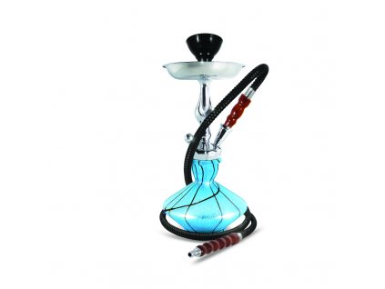 Vodná fajka Sahara Smoke Jinx tyrkysová 38 cm