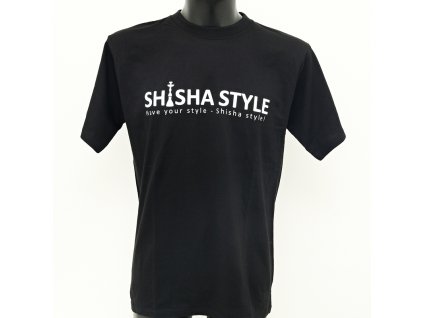 Tričko Shisha Style čierna M