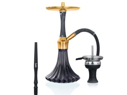 Vodná fajka Aladin Epox 360 Gold Black Pattern
