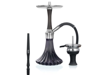 Vodná fajka Aladin Epox 360 Silver Black Pattern