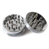 Drtička Ripple Black Leaf CNC 5 cm 2-dílná