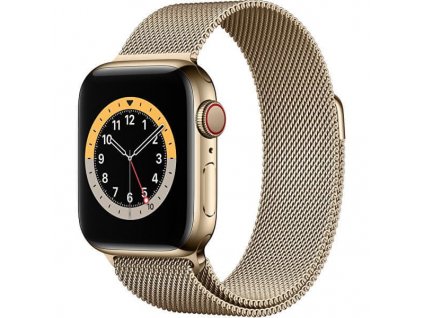 Shmit řemínek pro Apple Watch 38/40mm Gold zlatý