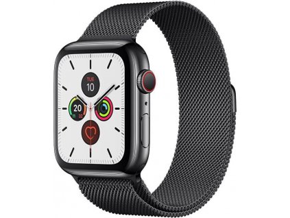 Shmit řemínek pro Apple Watch 38/40mm Black černý