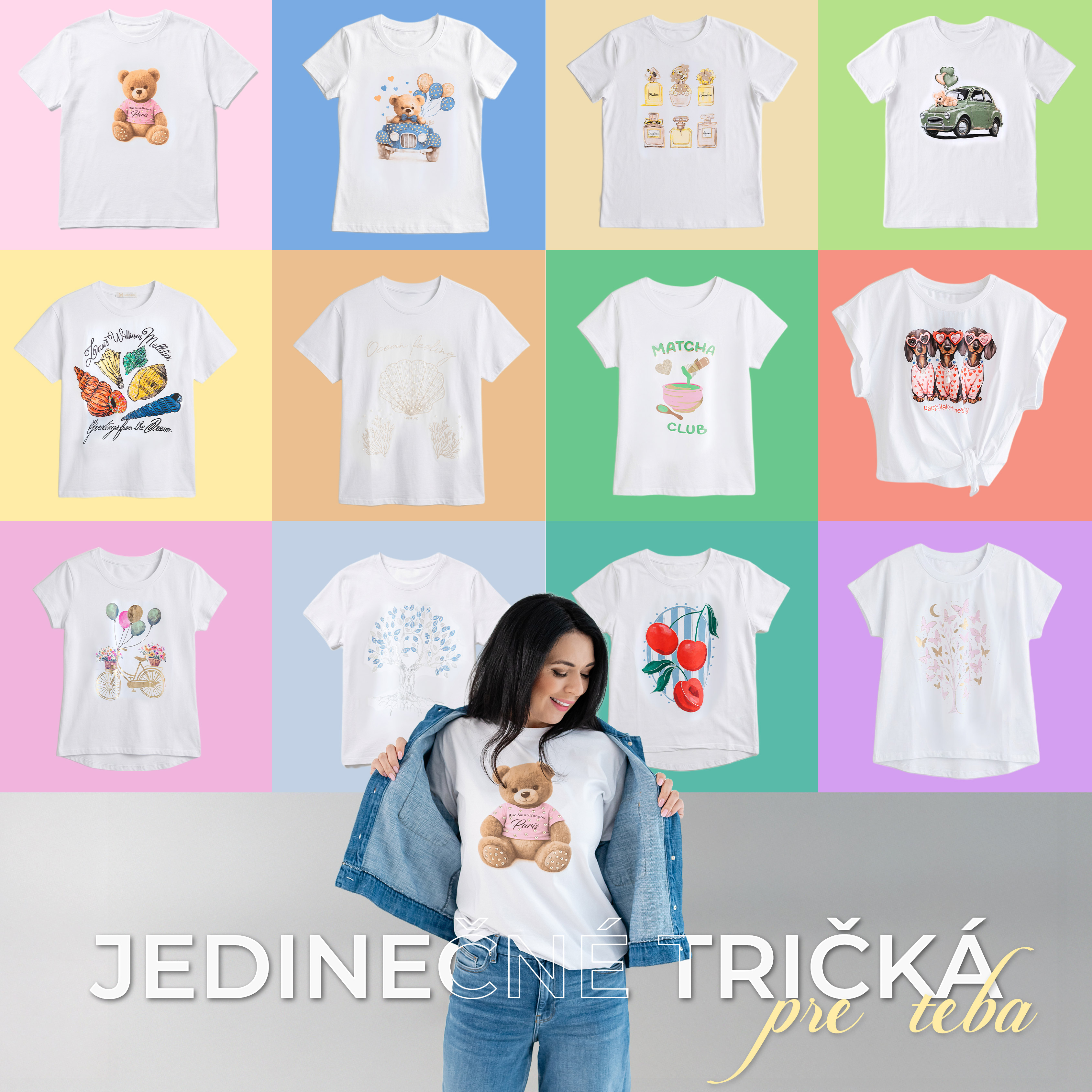 nová kolekcia tričiek