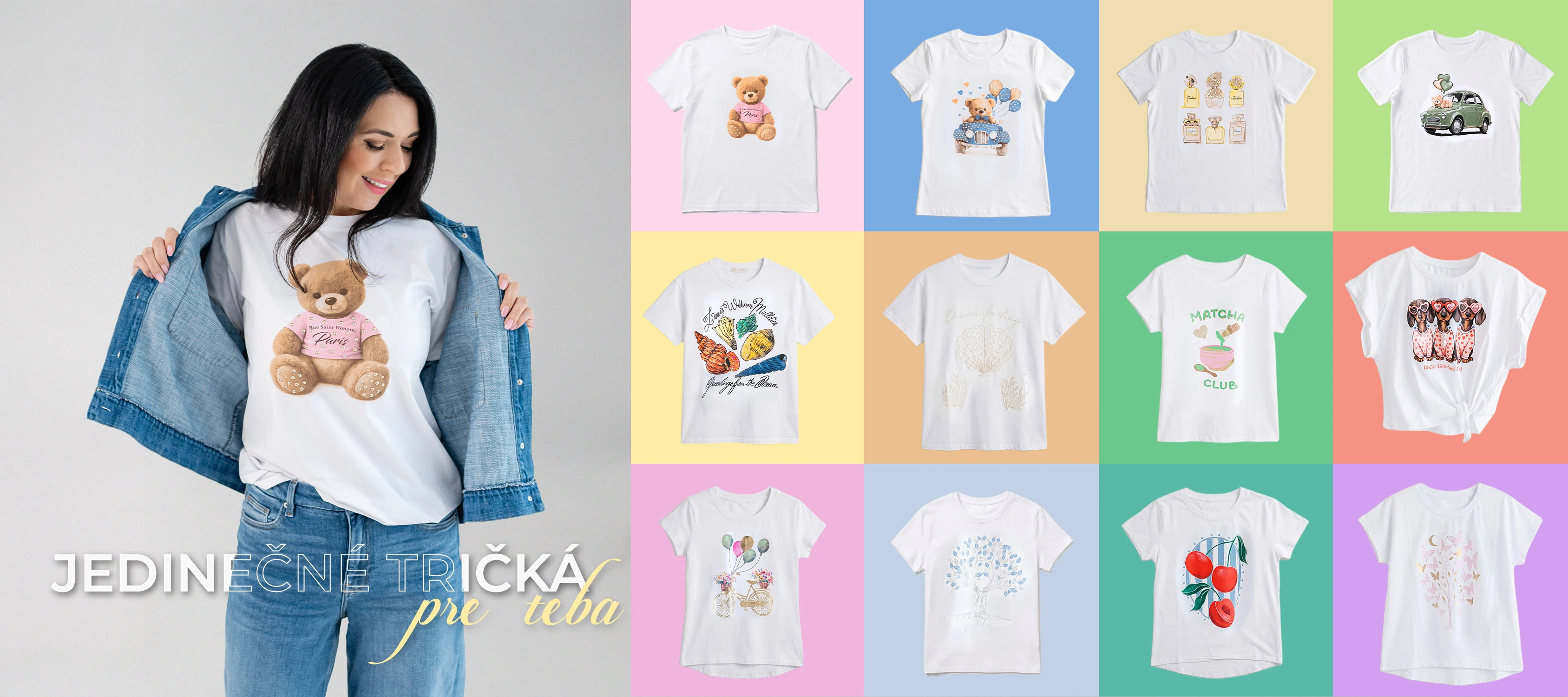 nová kolekcia tričiek