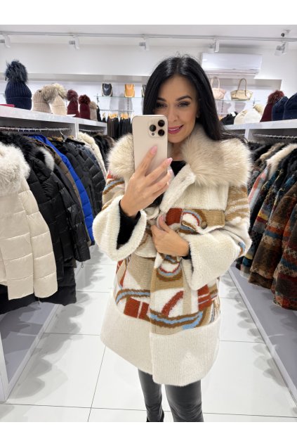 Predĺžený kabát 5634-1