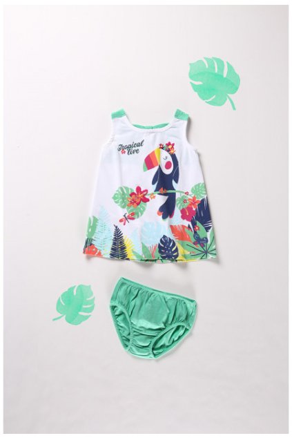 Boboli šaty 242086 11006 (Veľkosť 68)