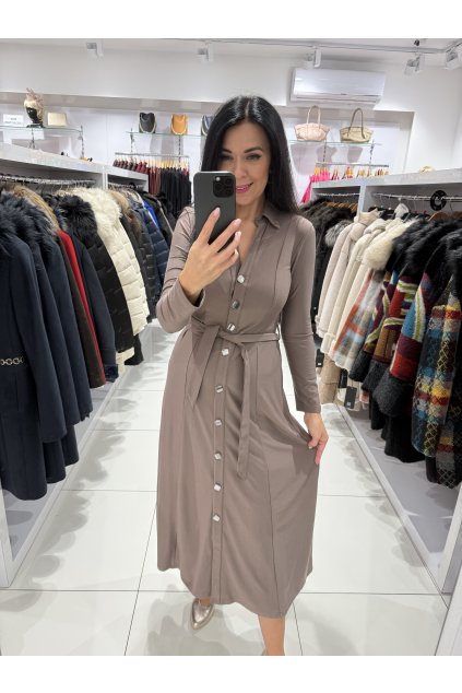 Košeľové Šaty 6903-28