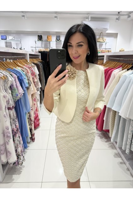 Krátke spoločenské šaty 7345