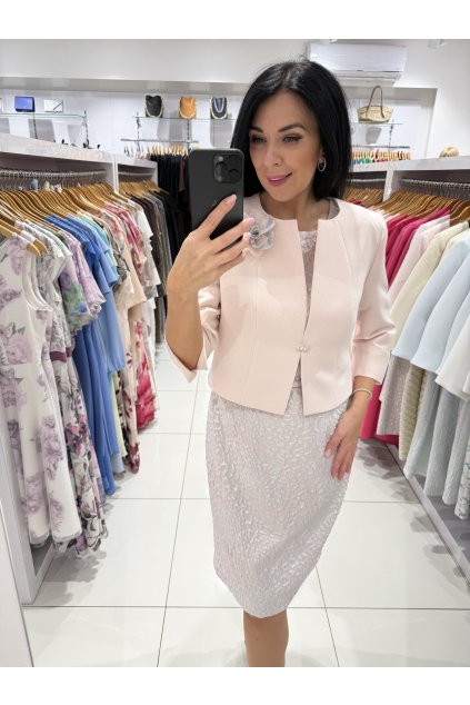 Krátke spoločenské šaty 7143