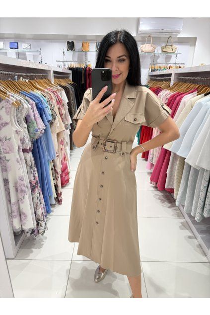 Košeľové šaty 5965-3