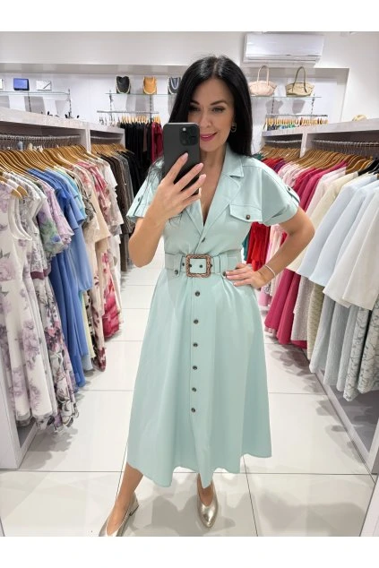 Košeľové šaty 5965-4