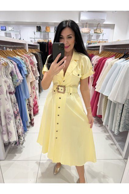 Košeľové šaty 5965-1