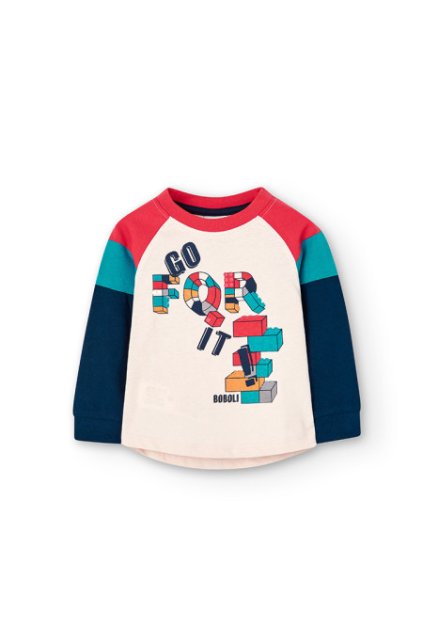 Boboli tričko s dlhým rukávom 307066 7407 (Veľkosť 74)