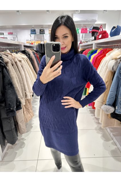 Dlhý pulover 2817-3 (Veľkosť UNI)