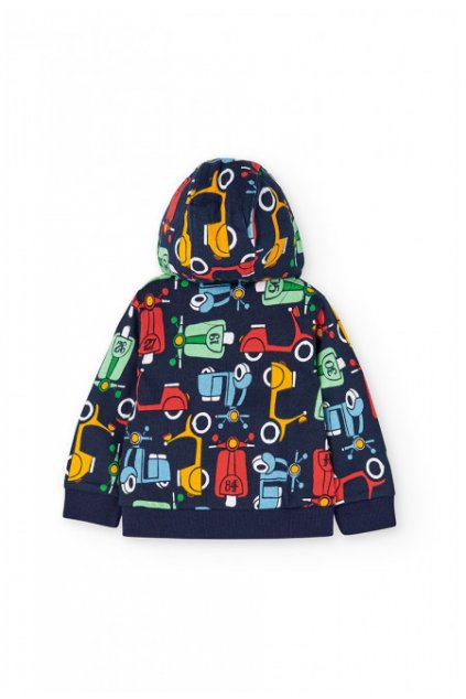 Boboli mikina na zips 306155 9131 (Veľkosť 116)