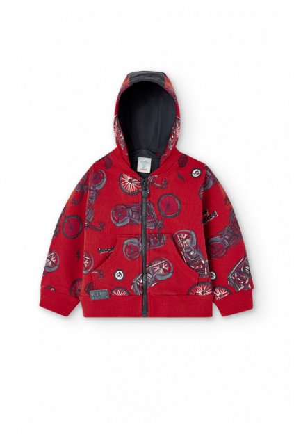 Boboli mikina na zips 315111 9962 (Veľkosť 116)
