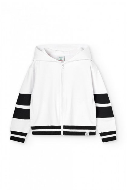 Boboli Mikina na zips s kapucňou 466185 1100 (Veľkosť 170)