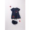 Boboli riflove šaty 232052 Blue (Veľkosť 68)