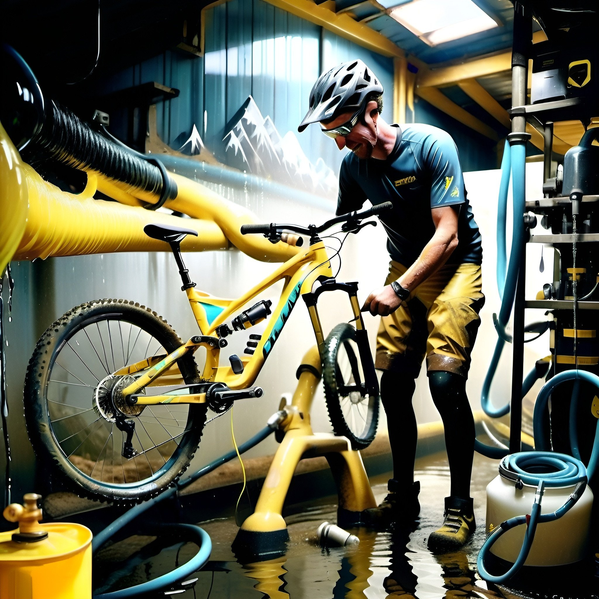 Jak správně mýt horské kolo