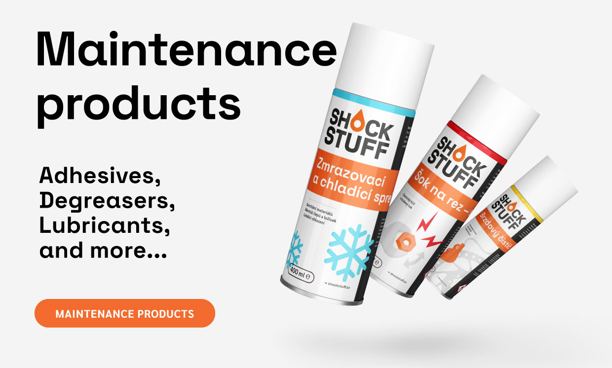 desktop baner with shockstuff maintenance products