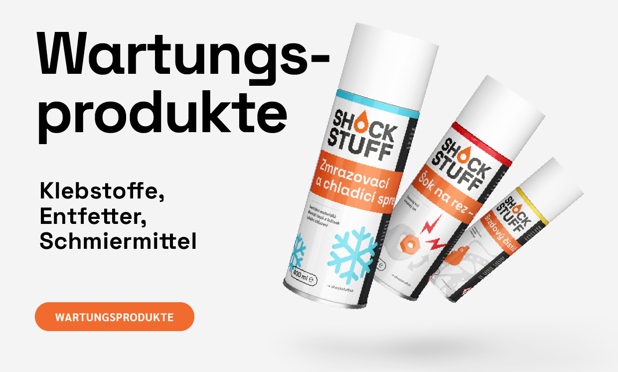 desktop baner with shockstuff maintenance products