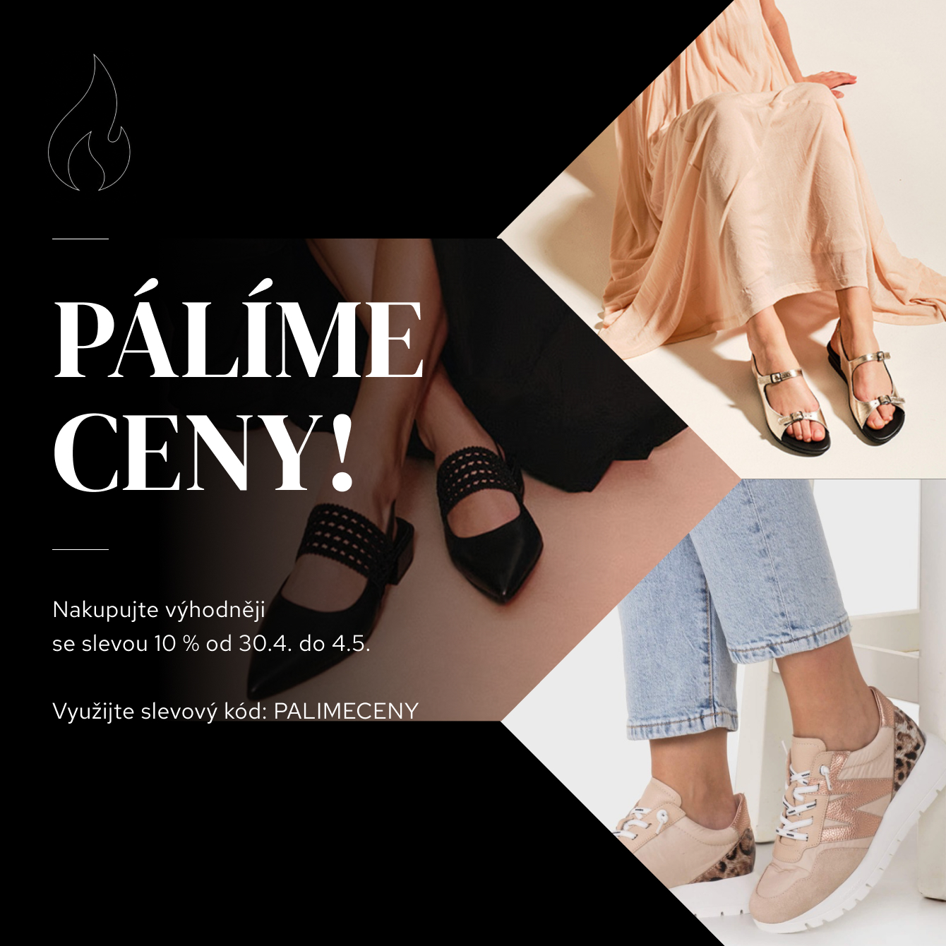 SHOE REPUBLIC - palime ceny