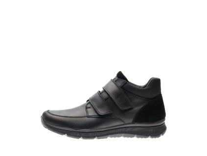 ARA pánské kotníkové boty s postranním zipem a Gore-tex membránou kožené černé | 11-24648-01 Benjo