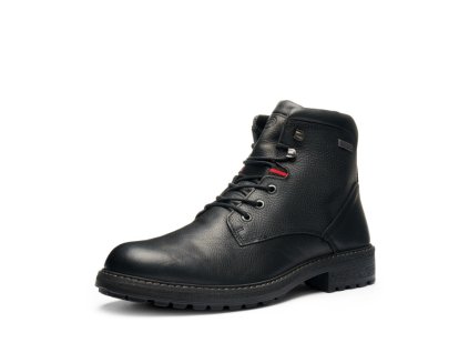 ARA pánské kotníkové boty se zateplením a Gore-tex membránou kožené černé | 11-24705-61 Frederik