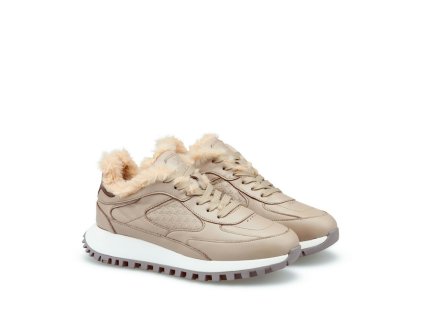 LLOYD dámské tenisky kožené zateplené šedé | 25-206-11 STELLA L GHOBI