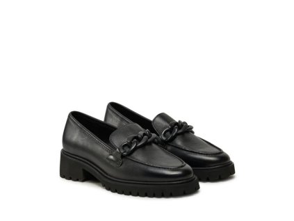 ARA dámské mokasíny se sponou kožené černé | 12-31209-01