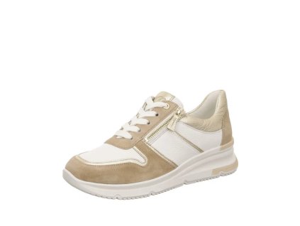 ARA dámské tenisky na klínku kožené bílé | 12-38412-09