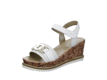 ARA dámské sandály na klínku kožené bílé  | 12-51102-04 Parma