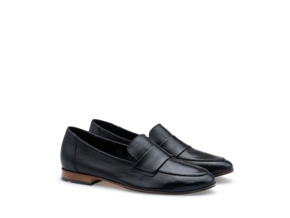 LLOYD dámské mokasíny kožené černé | 25-262-00 ROVIA 240 BLACK