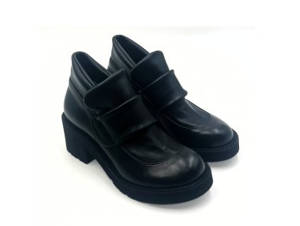 THIERRY RABOTIN dámské kotníkové boty kožené černé | RM98S0050XD14429005