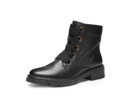 ARA dámská kotníková obuv šněrovací černá | 12-23126-66 Dover
