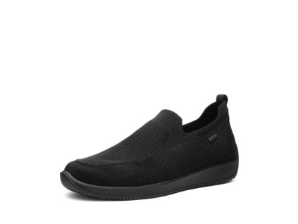 ARA dámské slip-on s Gore-tex membránou černé | 12-54054-01 Lissabon