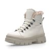 ARA dámské kotníkové boty zateplené s Gore-Tex membránou na hrubé podešvi krémové | 12-14108-09 Mood