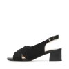 ARA dámské sandály na podpatku kožené černé | 12-25605-01/8.5