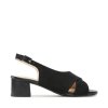 ARA dámské sandály na podpatku kožené černé | 12-25605-01/8.5