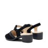 ARA dámské sandály na podpatku kožené černé | 12-35730-01 Lugano