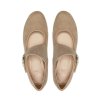 ARA dámské lodičky s páskem přes nárt širší semišové béžové | 12-63630-18
