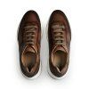LLOYD pánské tenisky kožené hnědé | 16-031-03 ECHO LUXE COGNAC