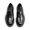 LLOYD dámské mokasíny černé kožené | 24-261-20