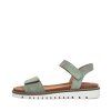 ARA dámské sandály zelené semišové kožené | 12-28114-17 Kent